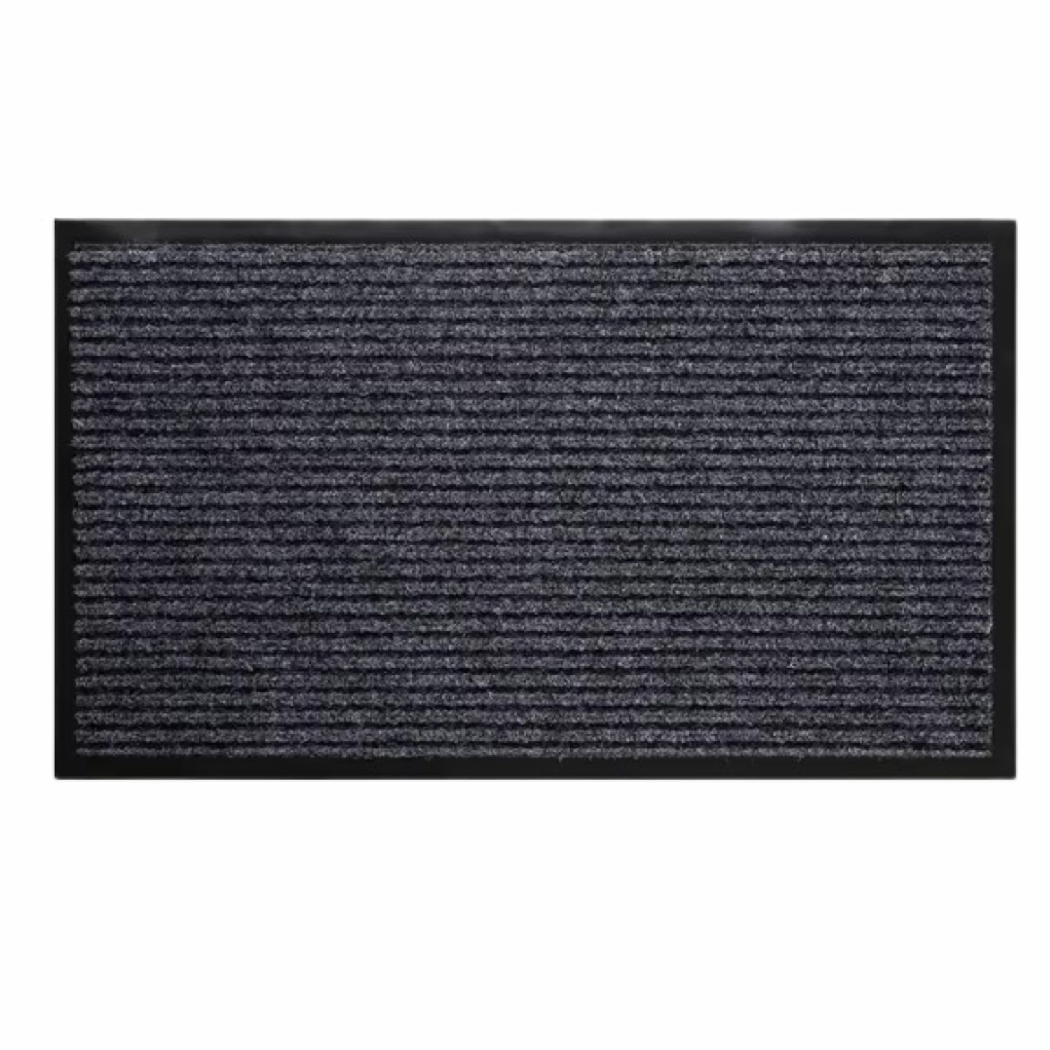 Covoras de intrare DOUBLE LINE, 120x180cm, gri